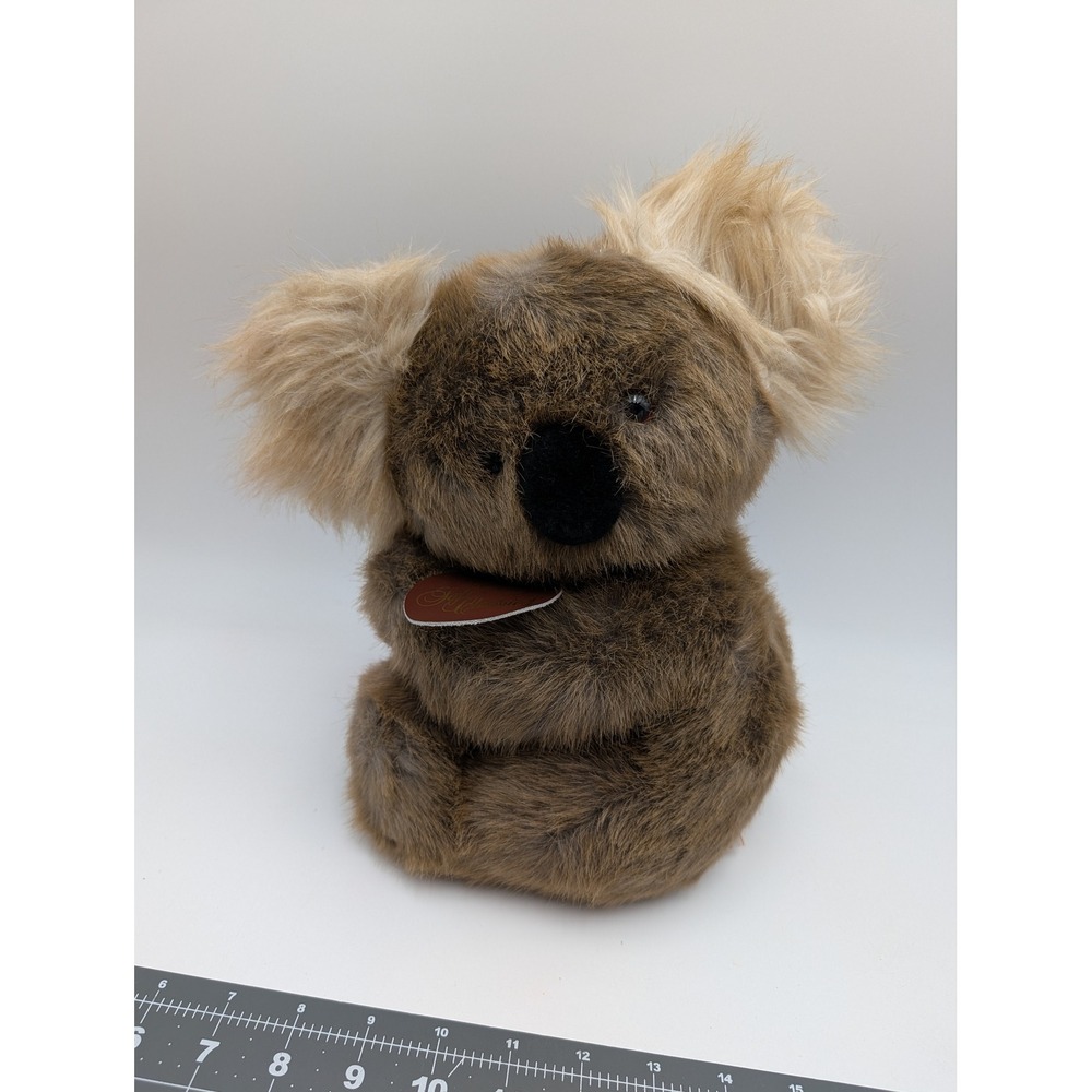 Dakin Soft Classics Koala Bear Plush Brown Vintage‎ 1987 Playthings 10 Inch